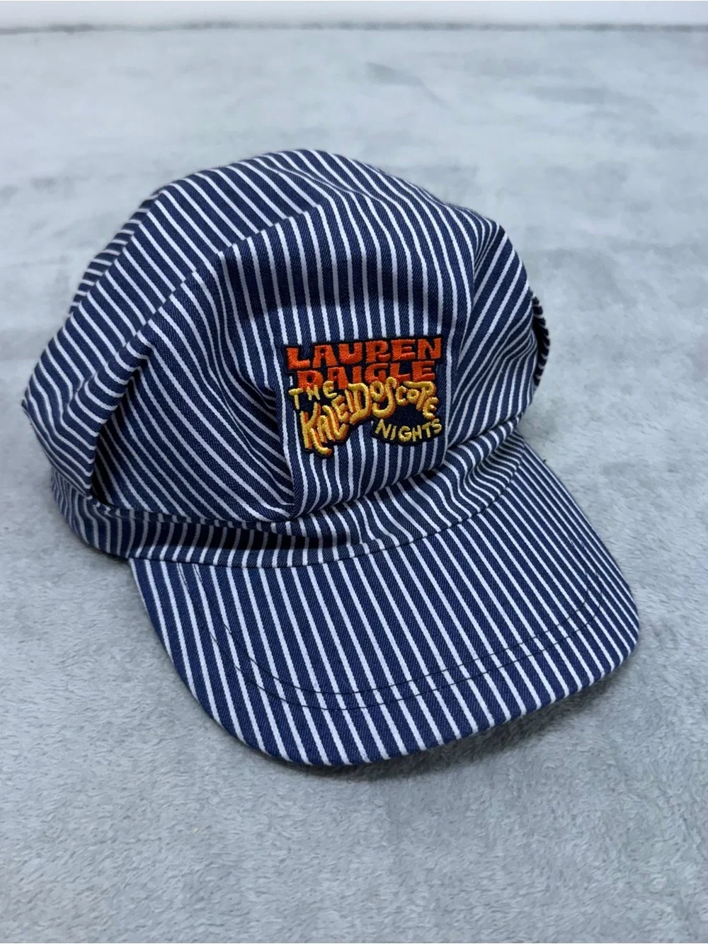 Lauren Daigle The Kaleidoscope Nights Tour Railroad Style StrapBack Hat Striped